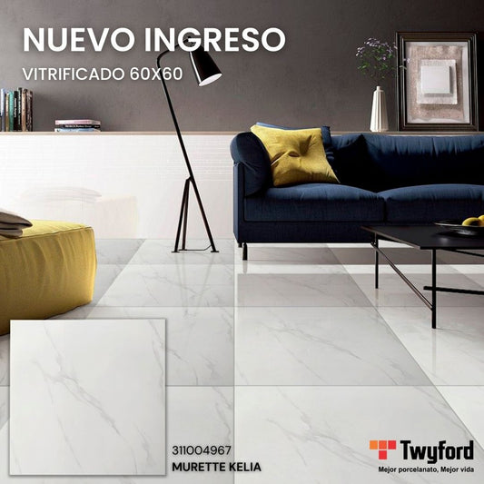 PORCELANATO VITRIFICADO 60X60 MURETTE KELIA