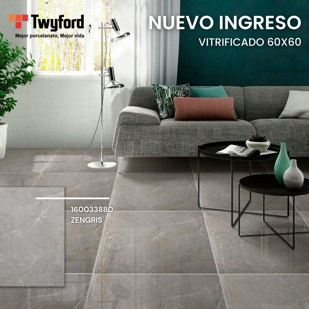 PORCELANATO VITRIFICADO 60X60 ZENGRIS